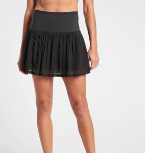 Athleta A-Game Mesh Skort Black Small